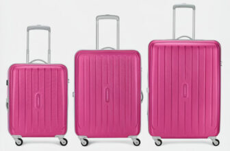 ARISTOCRAT Photon 3 (Small 55cm | Medium 64cm | Large 75cm) – Trolley Bag Cabin & Check-in Set 4 Wheels – 30 Inch