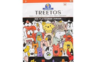 Dr. Pets Pack of 5 (70g Each) Treetos Mix Flavour Dog Treats Soft Chew Sticks | Training Snacks | Easy to Digest for Puppies & Dogs