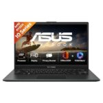 ASUS Vivobook Go 14 (2026),AMD Ryzen 3 30 Processor,AMD Radeon iGPU,8GB RAM,512GB SSD,FHD,14″ (35.5 cm),Windows 11,M365 Basic(1Y)* Office 2024,Mixed Black,1.38 Kg,E1404FA-EB1414WS,Thin & Light Laptop