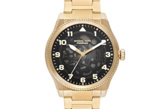 Michael Kors Panorama Gold Automatic Stainless Steel Watch MK9218