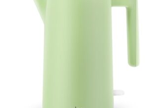 wipro ABS Elato BK211 Cool Touch Double Layer Electric Kettle, 1.7 Litres, Anti-Rust Shield, Super Fast Heating, 3X Protection-Overheating, Dry Boil & Auto Shut-Off,1200 Watts, 2 Years Warranty, Green