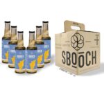 SBOOCH – Rasam – Sparkling Kombucha 275ml Pack of 6 Rasam Flavour | Naturally Fermented Tea Drink | Low Sugar, Vegan, Non-Alcoholic | Clean, Gut-Friendly, Antioxidant-Rich Refreshing Beverage