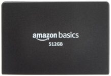 Amazon Basics 2.5 inch SATA Internal SSD 512 GB | Speed up to 560 MBps | Energy Efficient | Sleek & Lightweight