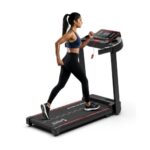 Cockatoo SmartRun3.5 3.5HP Peak DC Motorized Treadmill for Home, with 3 Level Manual Incline, Max Speed 12 Km/Hr (DIY Installation)