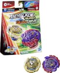 Beyblade Burst QuadDrive Berserk Balderov B7 and Cyclone Belfyre B7 Spinning Top Dual Pack Battling Game Top Toy