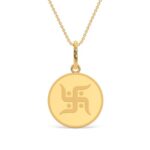 KALYAN JEWELLERS 24K (999) Purity Swastik Gold Coin Pendant 2 Gms