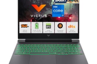 HP Smartchoice Victus, 13th Gen i7-13620H, 6GB RTX 4050, 16GB DDR4(Upgradeable) 512GB SSD, 144Hz, 300nits, 15.6”/39.6cm, Win11, Office24, Mica Silver, 2.3kg, fa2100tx, Xbox Gamepass* Gaming Laptop