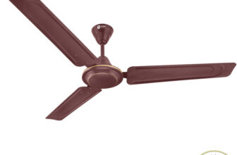Orient Electric Ujala Air | Rust Resistant | Heavy Motor | BEE-1 Star Rated | Superior Air Flow with 2 Year Warranty High Air Delivery, Anti Rust 1200 mm Ceiling Fan(1 Star | Brown | Pack of 1)