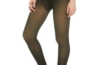Fort Collins Women’s Thermal Leggings – Ultra-Warm, Stretchable Winter Wear with Soft Fleece Lining Black