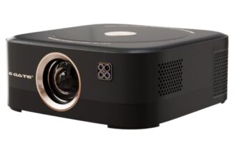 E GATE Duster 8X (S9 Pro Gold) Projector | 100% Dust Proof Automatic Android Projector | 800 ISO Lumen | Full HD Native 1080P & 4K HDR