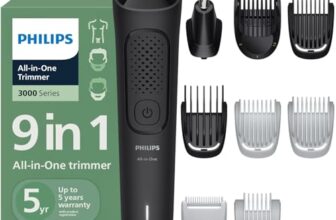 Philips India’s No.1 Men’s Trimmer* | One stroke beard trimming | All-in-One Grooming Kit- Face, Hair, Body | Ear/Nose attachment | Safe for Sensitive Skin | 60 mins runtime | 2yrs warranty* | MG3927