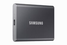 Samsung T7 1TB, Portable SSD, up to 1050MB/s, USB 3.2 Gen2, for Photography, Gaming, Students & Professionals, External Solid State Drive (MU-PC1T0T), Grey