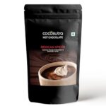 COCOSUTRA Mexican Spiced Hot Chocolate Mix | Enjoy hot or cold | 500 gm | Vegan Drinking Chocolate | Serves 25 Cups