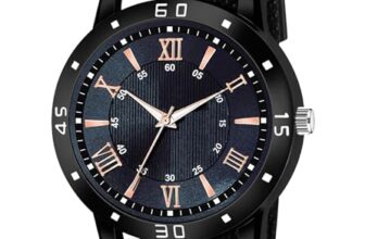 Stylish Analog Wrist Watch Featuring Round Dial Adjustable Strap Classic Design and Easy to Read Time Display