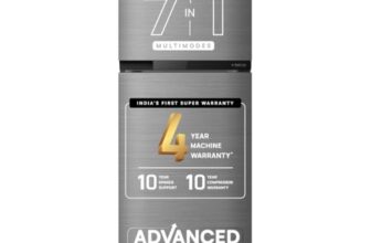 IFB 241L 2 Star 7-in-1 Multi Mode, Advanced Inverter Frost-Free Double Door Refrigerator with 30 Hrs Cooling Retention & 4 Year Super Warranty (2026, IFBFF-291BYBSE, Brush Grey)