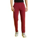 bearbrother Men’s Regular Fit Trackpants (Tick-Maroon,Maroon,M)