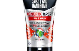 Smart And Handsome Acnefix Xpert Face Wash 100g | Non-Irritant Formula, No Added Colors/Fragrance, Works on Acne from 1st Wash, Fights 99.9% Acne-Causing Germs | with Cica + Retinoid