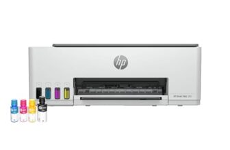 HP Smart Tank 580 All-in-One WiFi Colour Printer | 1 Extra Black Ink Bottle | 1+1 Year Extended Warranty on Registration| Up to 8000 Black & 6000 Colour Prints I Print,Scan & Copy for Office/Home