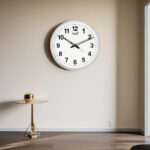 AJANTA Analog 32 cm X 32 cm Wall Clock(White, With Glass, Standard)