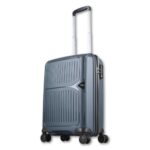Footloose by VIP Head Spin 8-Wheel Cabin Hard Case Trolley Bag, Grey