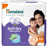 HIMALAYA Soft Dry Baby Pants Diaper | Ultra Absorbent Leak-Proof Pant Diapers – S(84 Pieces)