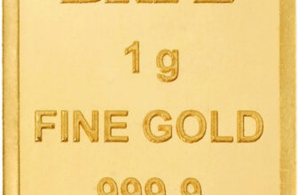 Bangalore Refinery 1g Gold Bar 24 (9999) K 1 g Gold Bar