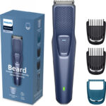 PHILIPS BT1245/18 Trimmer 30 min Runtime 3 Length Settings(Blue)