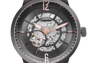 French Connection Men Analogue Automatic Gray Dial Watch-FCA20GNM