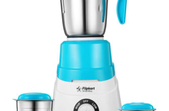 Flipkart SmartBuy Pento Blue 500 W Mixer Grinder(Pento | 3 Jars | Sky Blue)