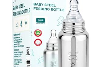 Kidbea Stainless Steel Baby Feeding Bottle 250ml