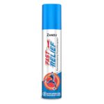 Zandu Fast Relief Spray- 100ml | Quick Relief from Sports & Gym Injuries | Suitable for Backpain and Muscular sprains | Starts Acting in seconds| Recommended By Physiotherapists