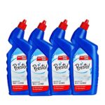 Amazon Brand – Presto! Disinfectant Toilet Cleaner, Original | 4 Litre | 1 L X 4 Packs | Kills 99.9% Germs | Removes Tough Stains | Provides Long Lasting Freshness
