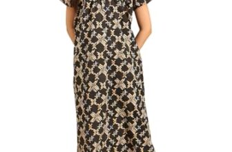 Rupa Jon Aishwarya Women Full Length Printed Nighty in Premium Cotton Blend Fabric, Night Dress, Maxi Nighty for Comfortable Everyday Wear, Free Size