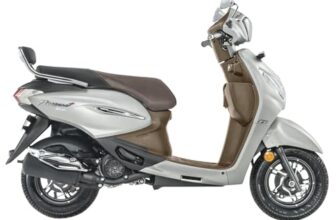 Hero MotoCorp Pleasure+ 110 VX Drum Brake OBD2B MAT VERNIER GREY Booking for Ex-Showroom Price