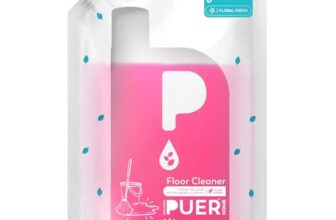 PUER Floor Cleaner | Floral Fresh | Mineral-based | 1800ml Refill Pouch