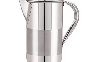 Neelam Stainless Steel Lemon Jug – 2 LTR, Durable & Elegant Beverage Jug for Serving Lemonade, Water & Other Drinks, Ideal for Daily Use, Parties, Special Occasions, Easy to Clean & Maintain.