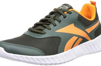 Reebok Men’s Speed Runner Lp Dark Cypress/Chalk Green/Nacho Running Shoes-6 UK (7 US) (FW1731)