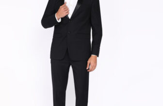 PETER ENGLAND Two Piece Suit Solid Men Suit