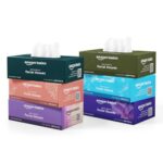 Amazon Basics 2 Ply Facial Tissue Box | 1200 Pulls | 200 Pulls X Pack of 6 | Office | Soft & Highly Absorbent Tissues