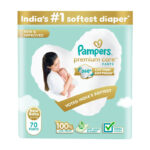 Pampers Premium Care Pant Diapers – New Born(70 Pieces)