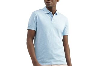 United Colors of Benetton Men’s Solid Regular Fit Polo Shirt (23P3099J3553IPS3_PS3