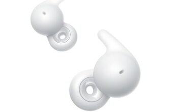 Sony LinkBuds Open WF-L910 Bluetooth Earbuds with an Open-Ring Design for Ambient Sound, Mic, TWS, Upto 22 Hrs Battery, Adaptive Sound Control- White