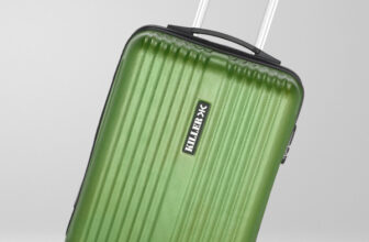 KILLER STRING- Olive Green Cabin Suitcase 4 Wheels – 20 inch