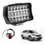 Miwings 21 LED Fog Light Work Light LED Bar Light – 6 MONTHS WARRANTY – Spot Beam Light Cree Cube Bar with Mounting Bracket Off Roading For Honda CR-V (40W, 1 Pcs +Switch)