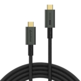 Stuffcool Primus USB 4 Type-C to Type-C Cable with 240W Power and 40Gbps Data with 8K Video Transmission, 1.8M, Black