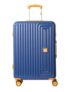 Wiki Ripple 8 Wheel Hardside Polycarbonate Trolley by Wildcraft,Large,Navy