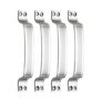 MAP GAIYERA Stainless Steel Door and Window Handle -DIAGONALLY Shaded -6 INCH Pack of 4 PC