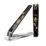 Vega Large Nail Clipper 1 Piece with Anti-Slip Grip for Men & Women | Stainless Steel Nail Trimmer for Fingernails & Toenails | Nail Cutter | Professional Manicure Pedicure Kit Tool, (LNC-03)