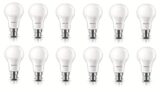 Philips Ace Saver 10.5W B22 LED Bulb,Cool Day Light,Pack of 12