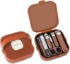 7-Piece Manicure Set for Men & Women – Portable Nail Clippers & Pedicure Kit in Box Packaging – Fingernail & Foot Nail Grooming Tools Travel Set, Great for Gifting
